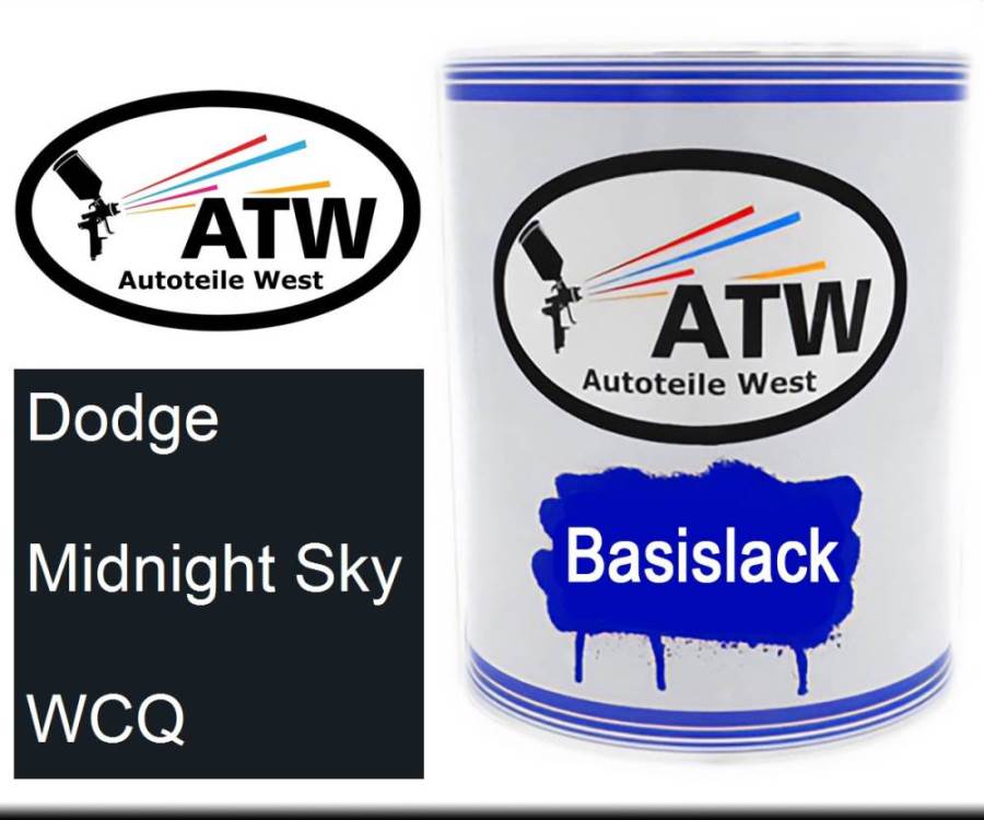 Dodge, Midnight Sky, WCQ: 1L Lackdose, von ATW Autoteile West.